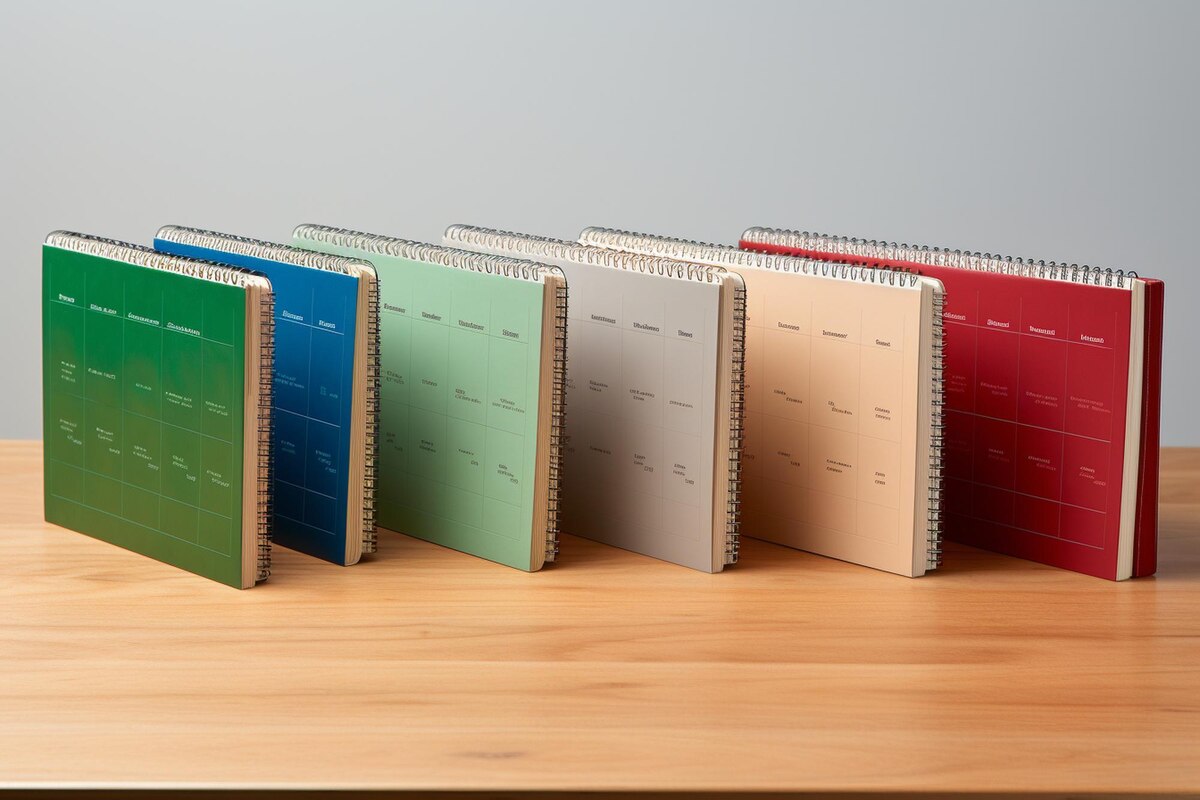 Organized homeschool portfolio binder with subject dividers and a child's artwork
